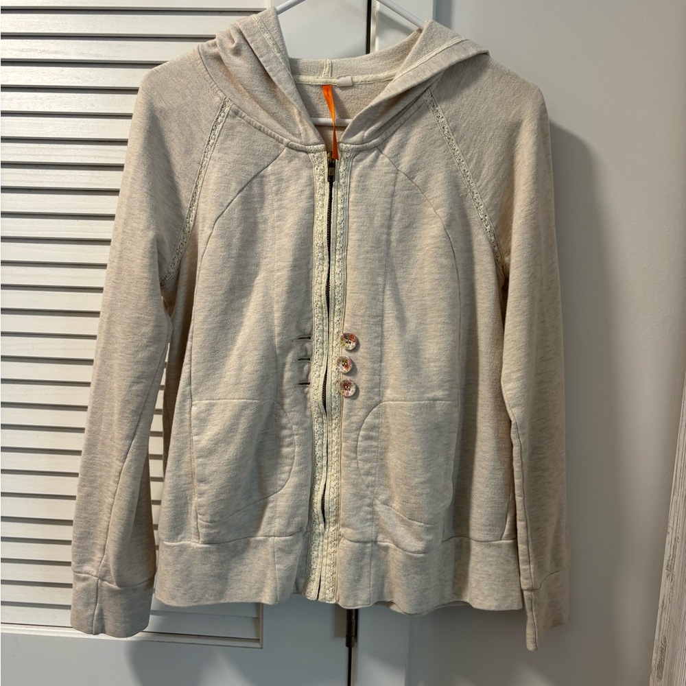 Anthro Saturday Sunday Boho zip up hoodie